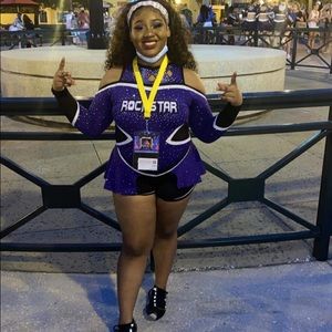 Rockstar cheer uniform